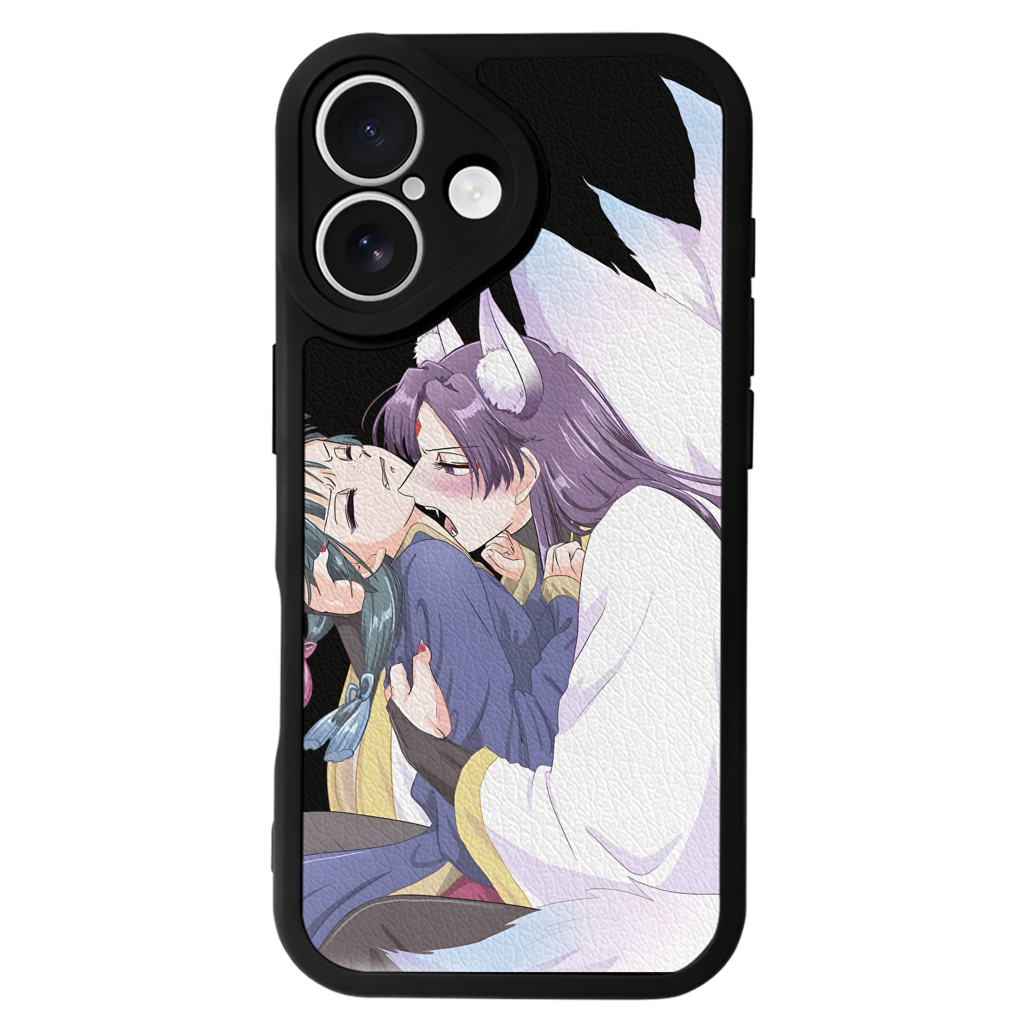 （画像用） 薬屋のひとりごと The Apothecary Diaries 【iPhone 16シリーズ対応】シリコンスマホケース（レザー調） 材質：シリコン